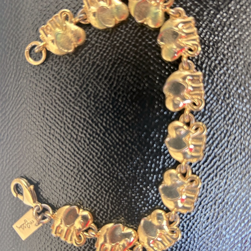 Lilly Pulitzer. Elephant bracelet